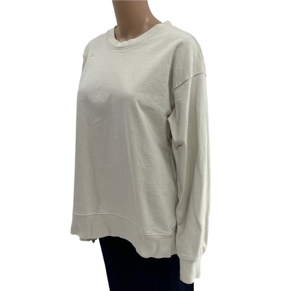 Talentless Bone Oversized Heavyweight Crewneck Sw… - image 8